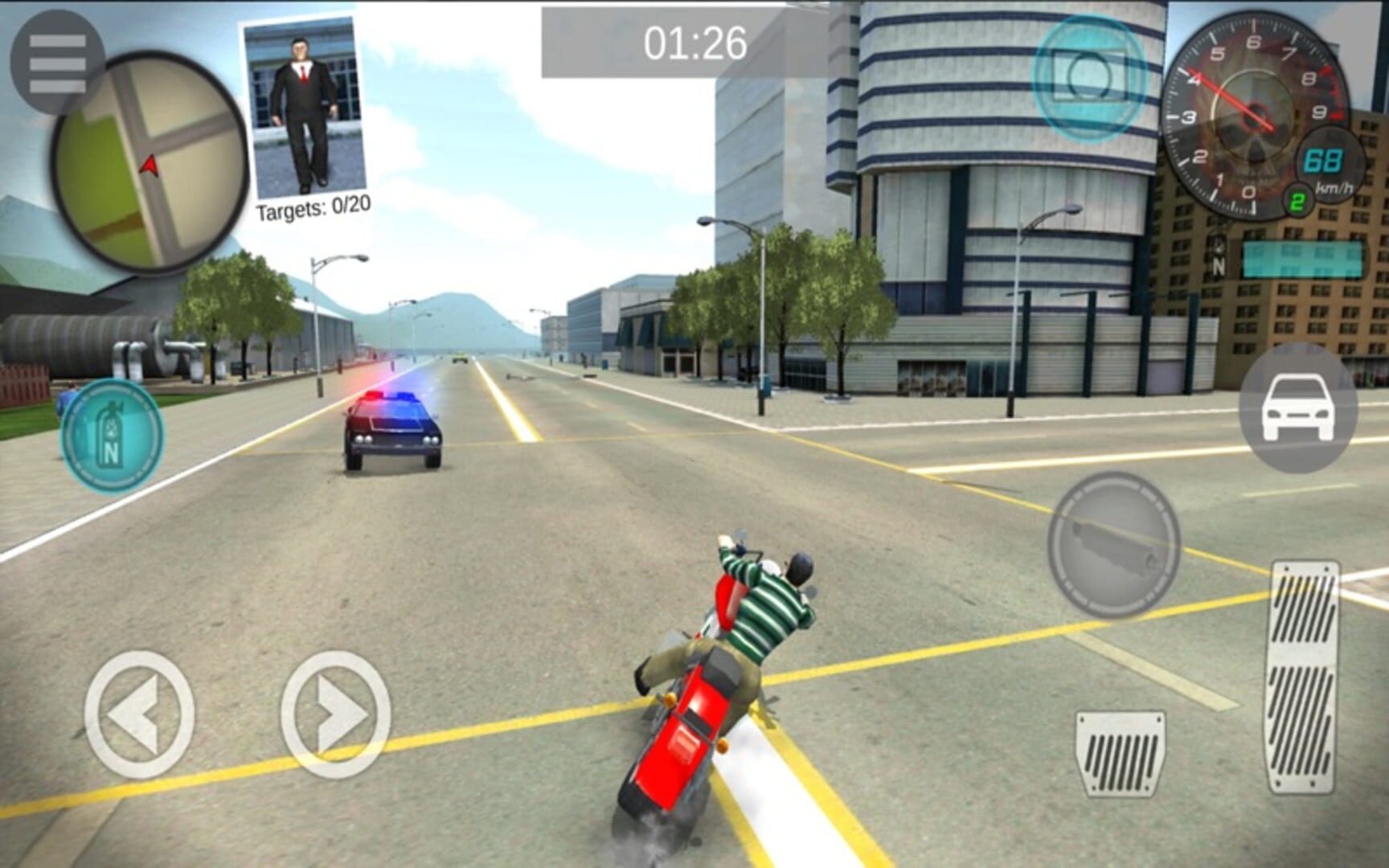 Gangster City Cruise - Mobster Crime Shooter - Screenshot