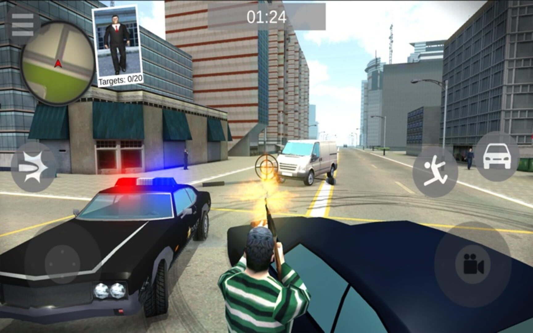 Gangster City Cruise - Mobster Crime Shooter - Screenshot