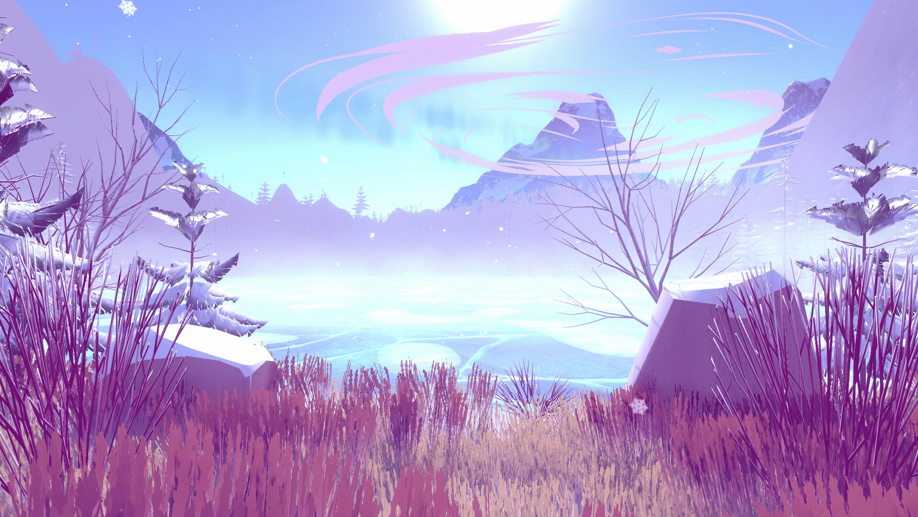 Winter Valley Hike screenshot