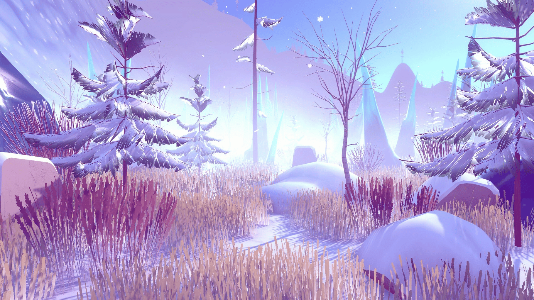 Winter Valley Hike screenshot