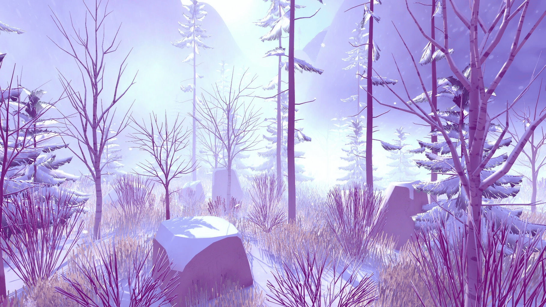 Winter Valley Hike screenshot