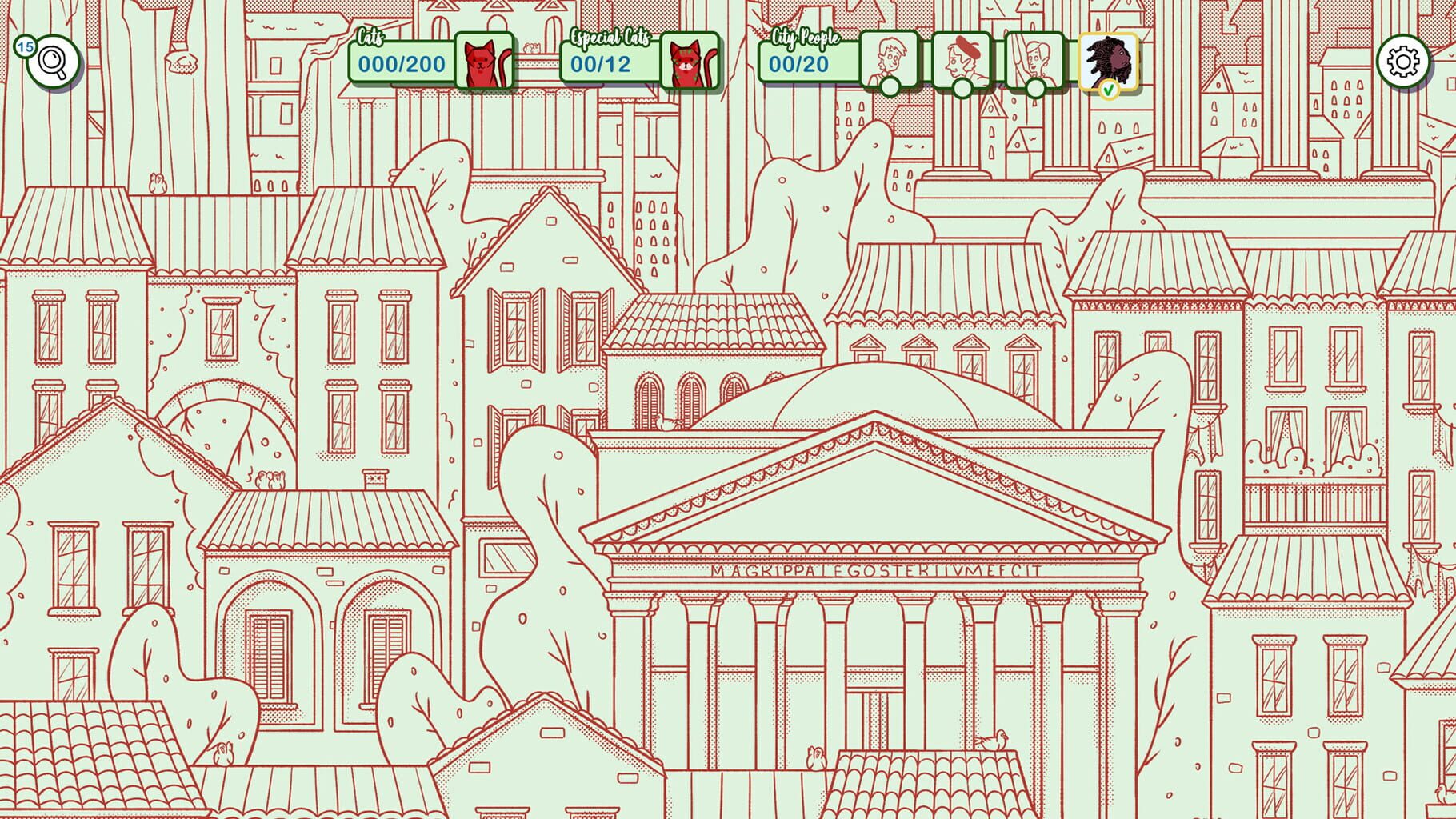 Hidden Cats in Rome screenshot