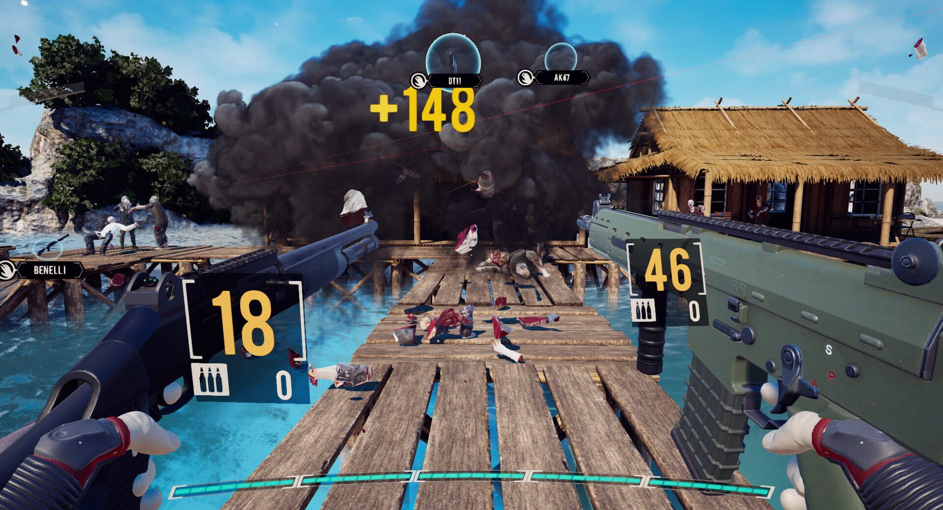 Dead Ground Arcade: Ellis Island - Screenshot