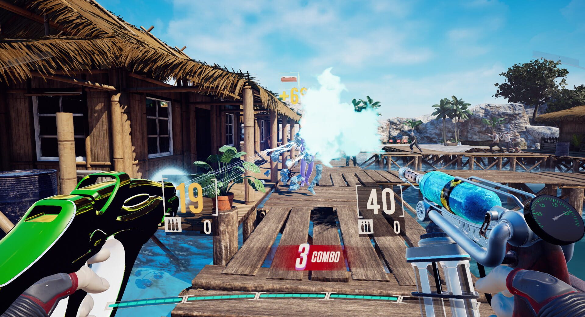 Dead Ground Arcade: Ellis Island - Screenshot
