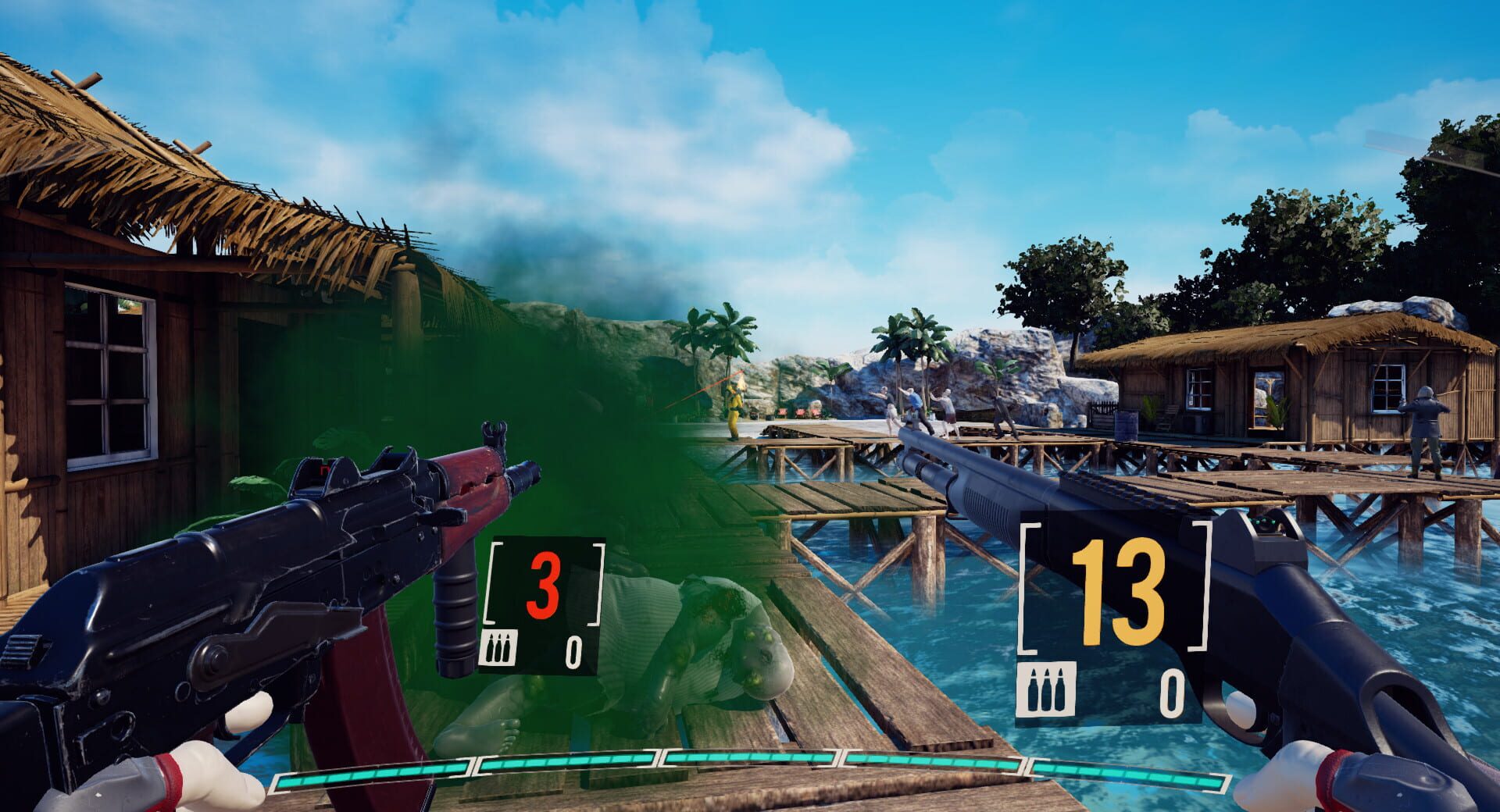 Dead Ground Arcade: Ellis Island - Screenshot