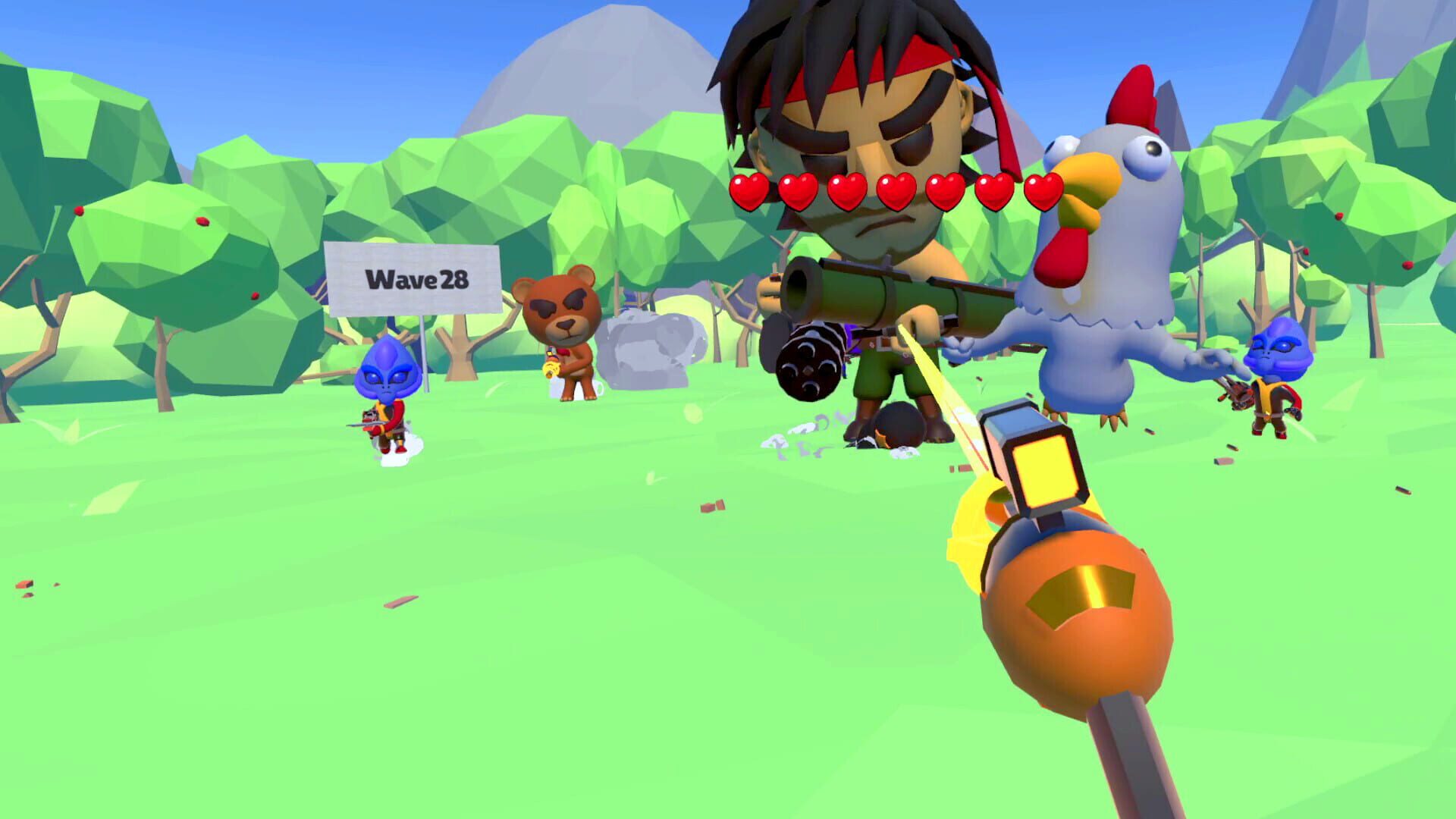 Mow VR: Challenge Your Limits - Screenshot