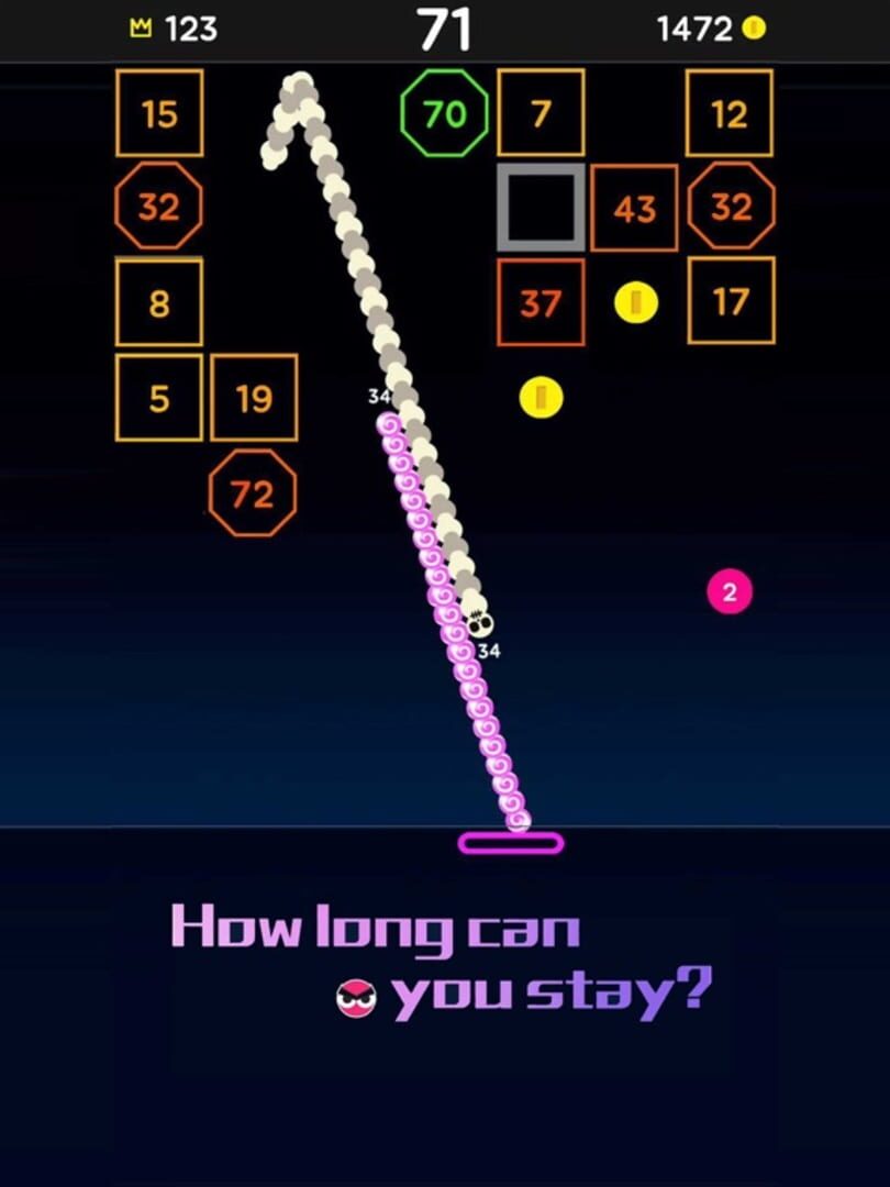 Snake Bricks-Bounce Balls - Screenshot