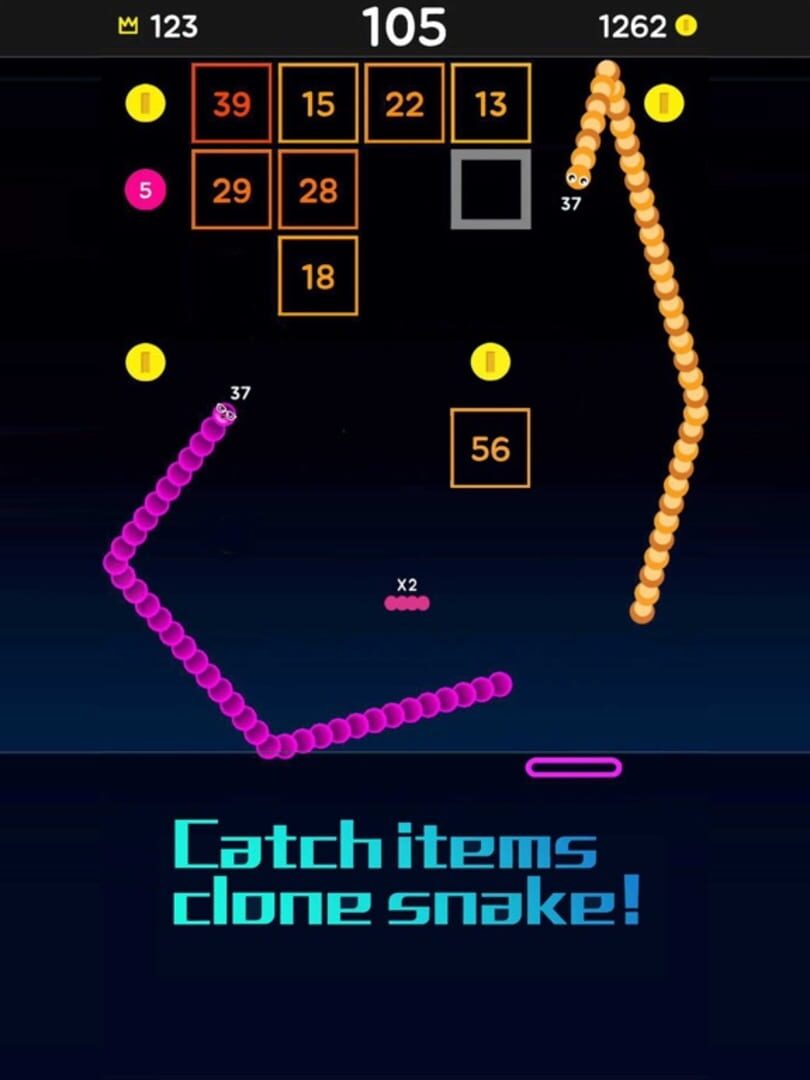 Snake Bricks-Bounce Balls - Screenshot