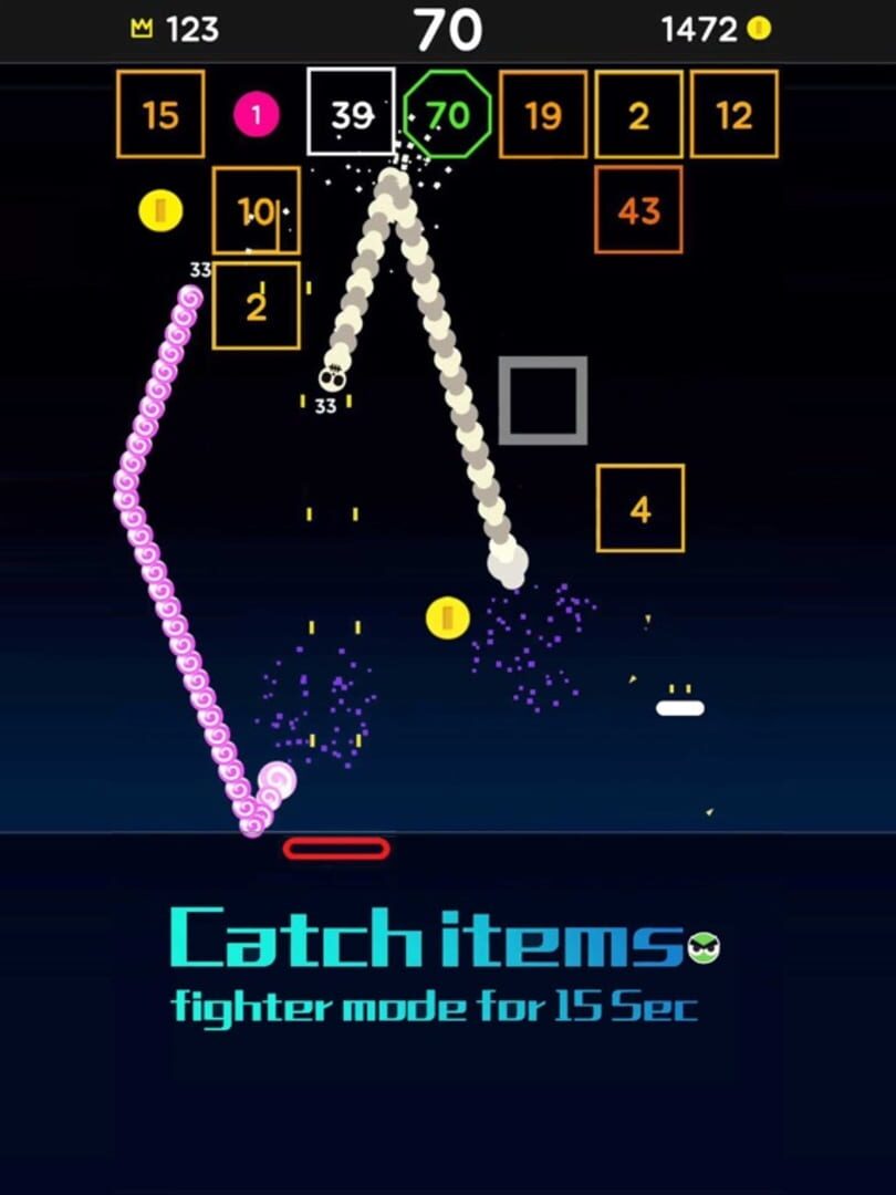 Snake Bricks-Bounce Balls - Screenshot