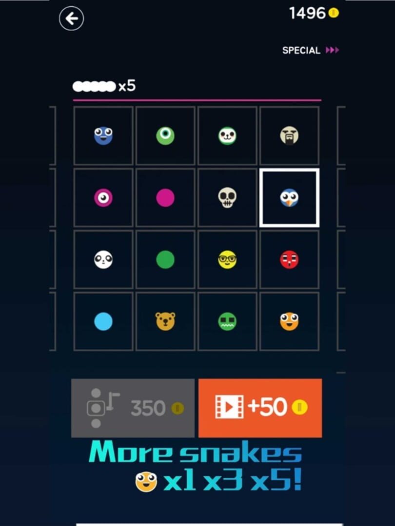 Snake Bricks-Bounce Balls - Screenshot