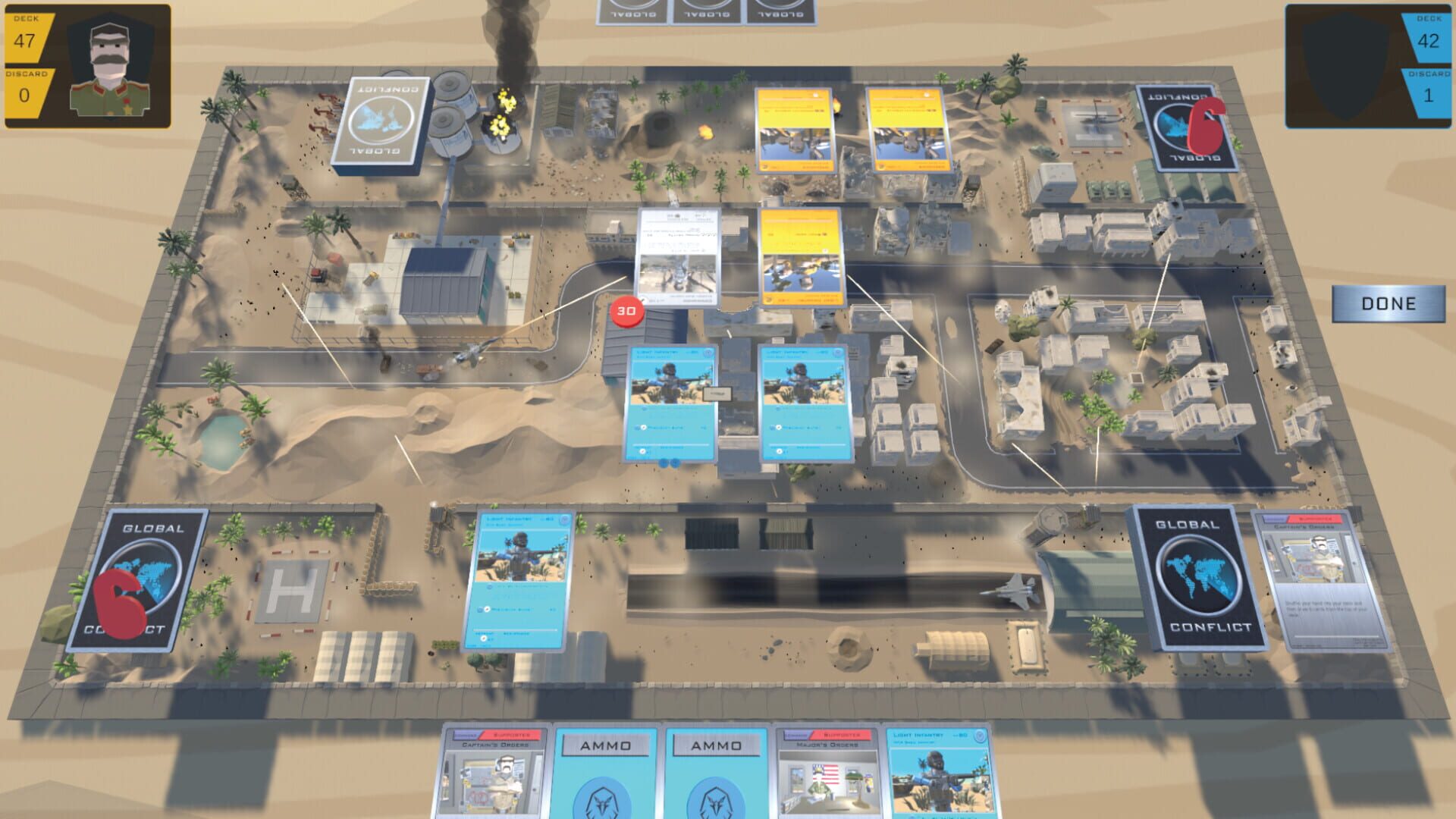 Global Conflict: The Trading Card Game - Screenshot