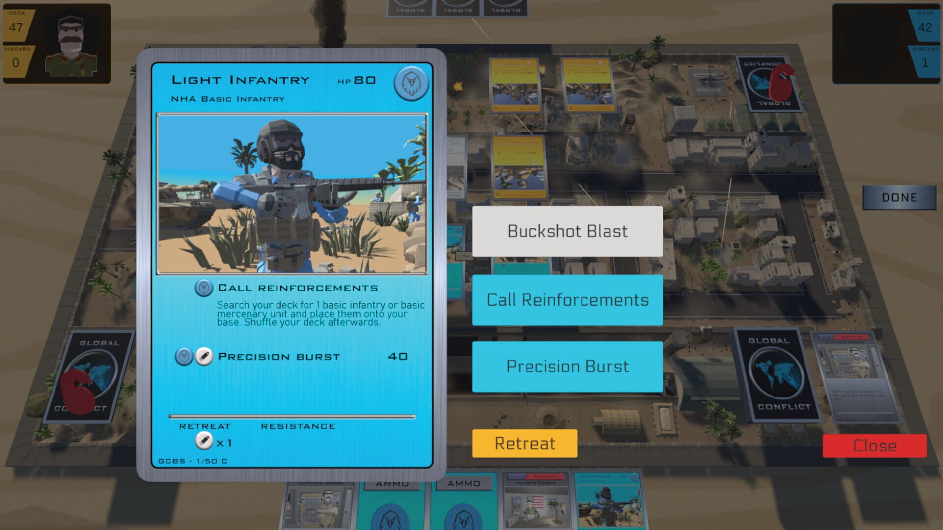 Global Conflict: The Trading Card Game - Screenshot