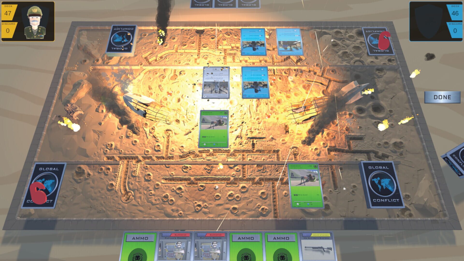Global Conflict: The Trading Card Game - Screenshot