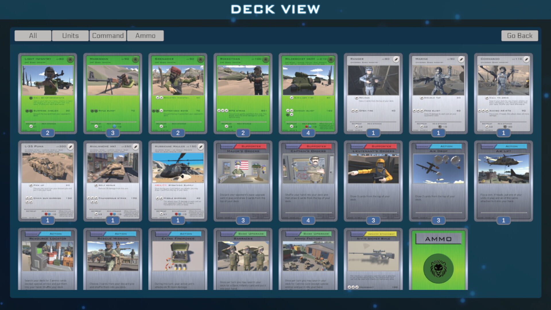 Global Conflict: The Trading Card Game - Screenshot