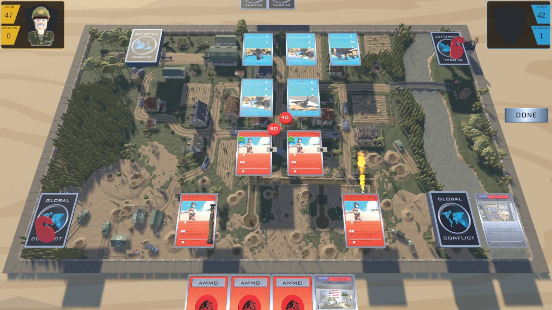 Global Conflict: The Trading Card Game - Screenshot
