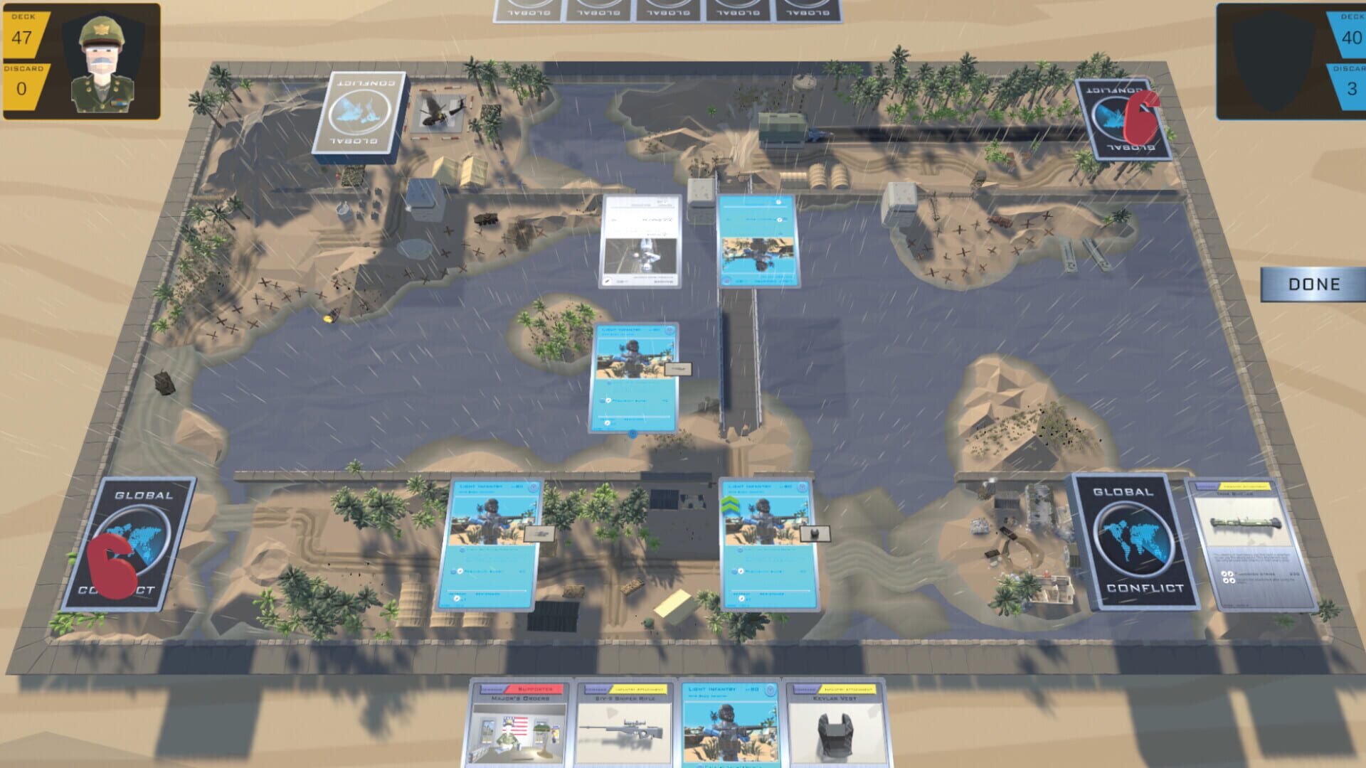 Global Conflict: The Trading Card Game - Screenshot