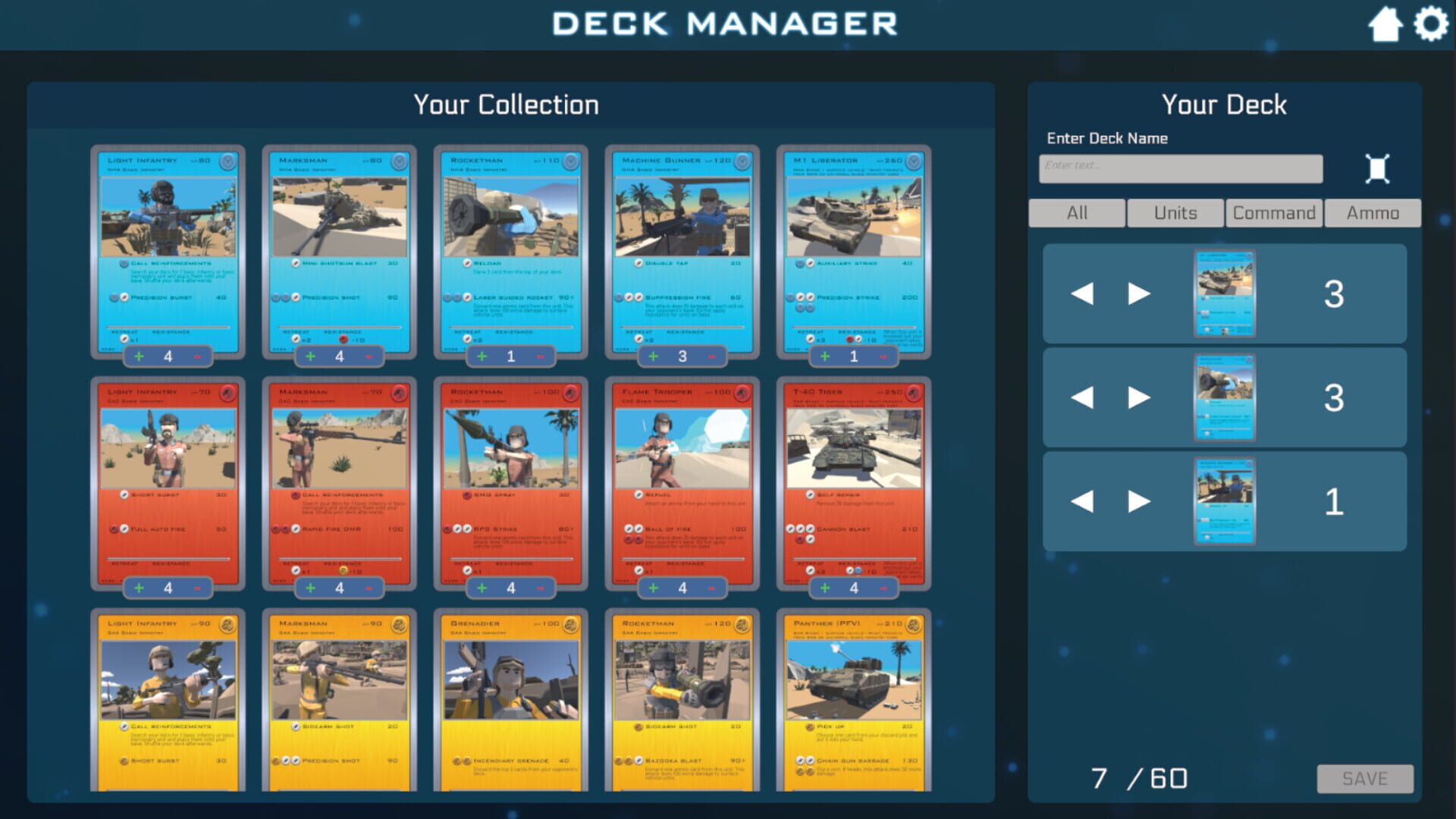 Global Conflict: The Trading Card Game - Screenshot