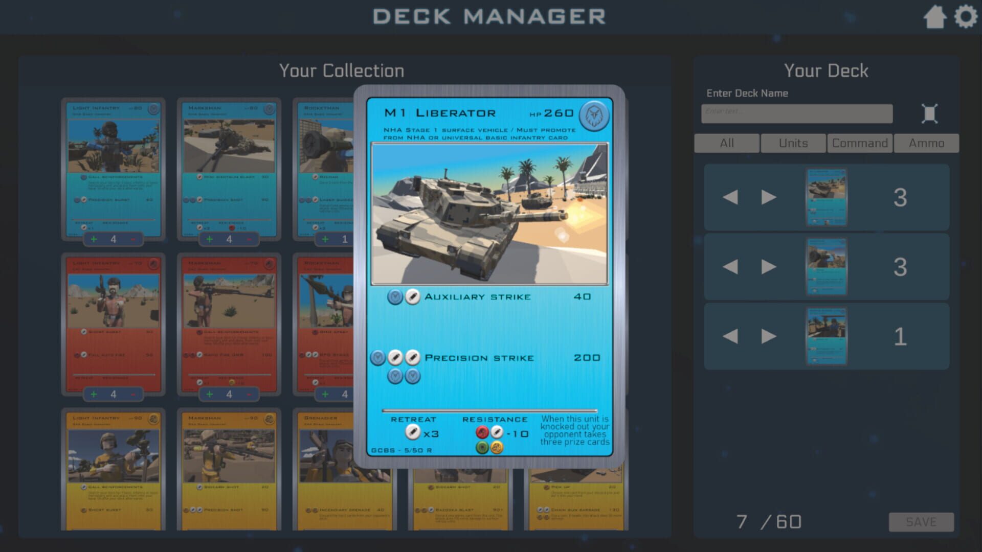 Global Conflict: The Trading Card Game - Screenshot