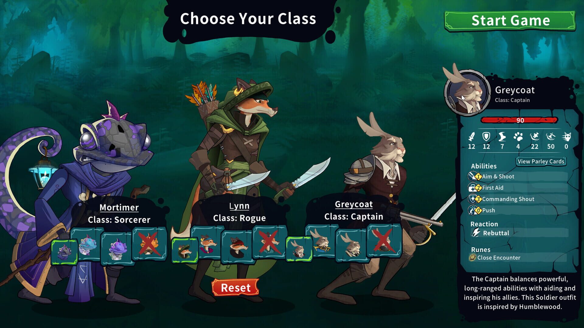 Untamed Tactics: Humblewood Edition - Screenshot