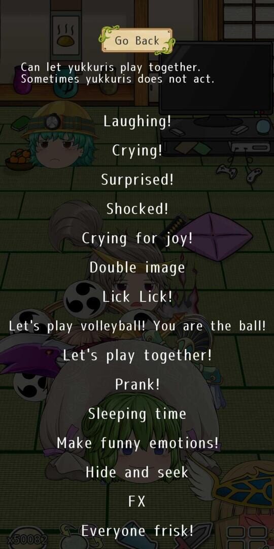 Yukkuri My Friends - Screenshot