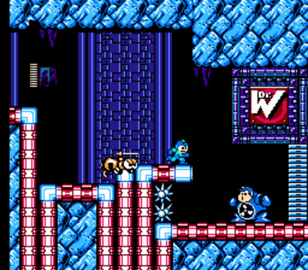 Captura de pantalla - Mega Man 4 Voyage: Blue Version