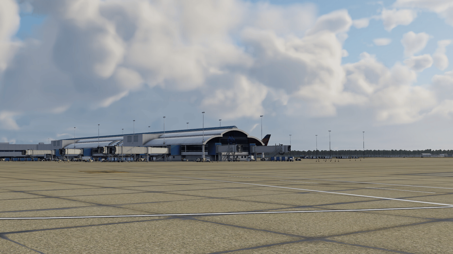 X-Plane 12: FSDesigns - Jacksonville International Airport screenshot