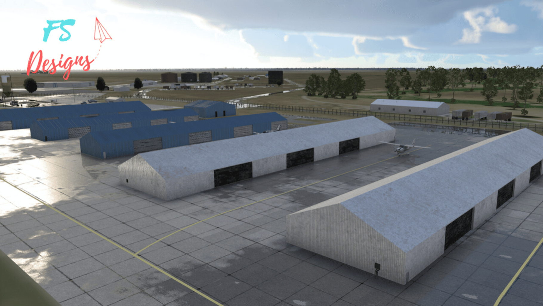 X-Plane 12: FSDesigns - Alliance Municipal Airport screenshot