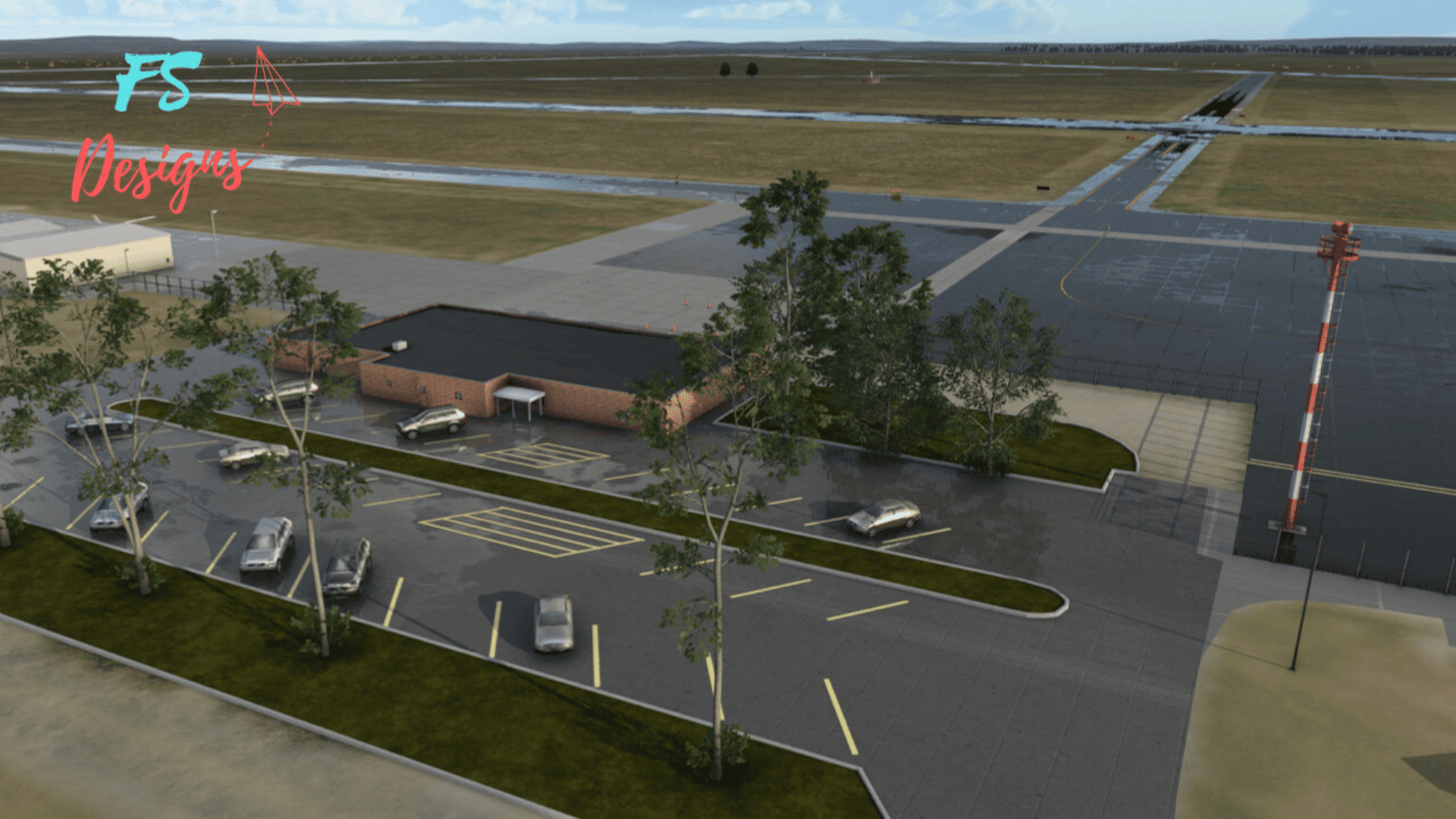 X-Plane 12: FSDesigns - Alliance Municipal Airport screenshot