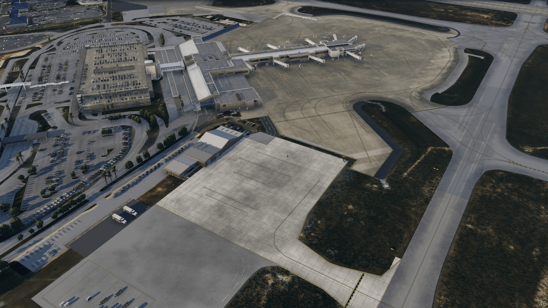 X-Plane 12: FSDesigns - Pensacola International Airport screenshot