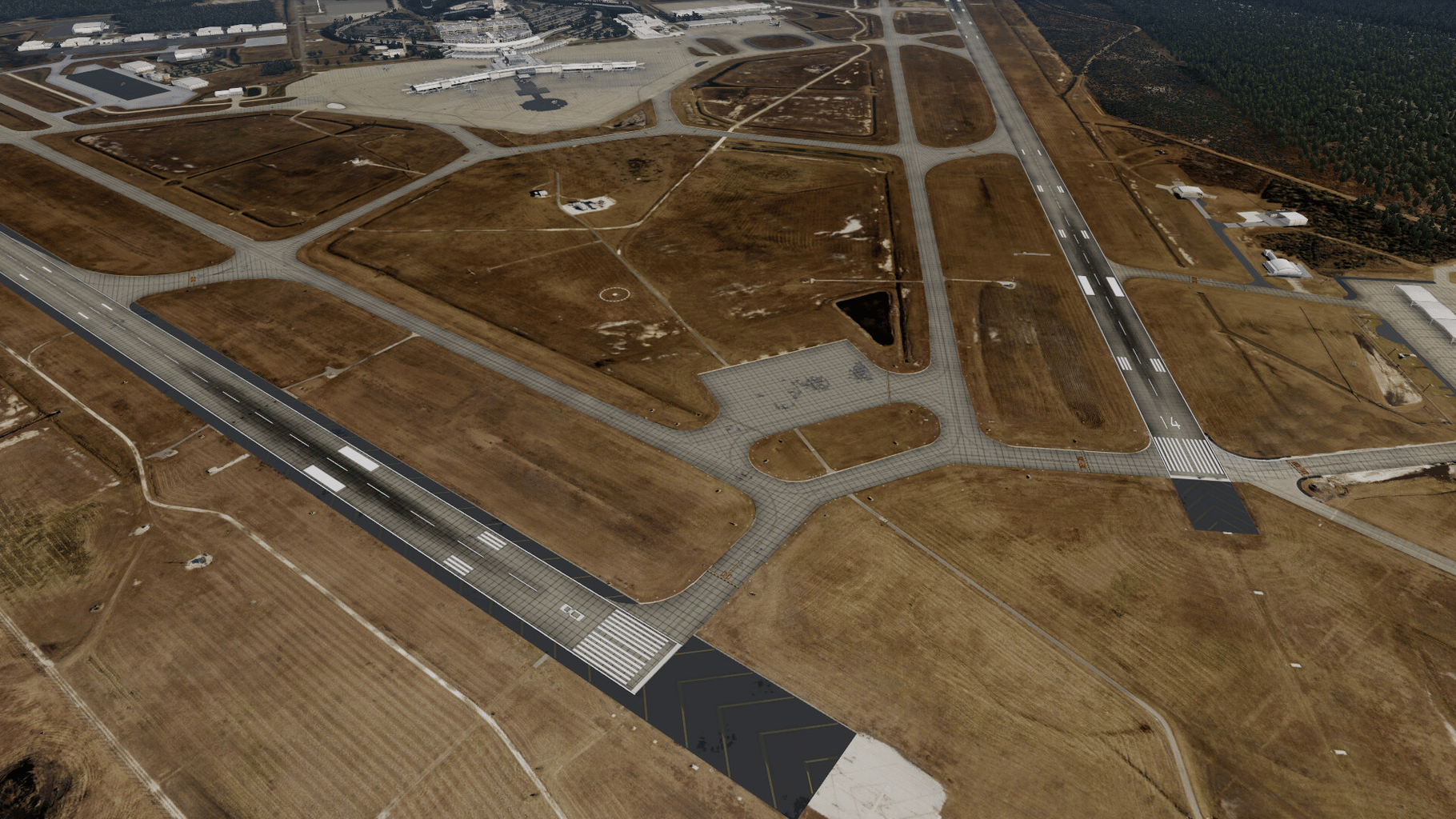 X-Plane 12: FSDesigns - Jacksonville International Airport screenshot