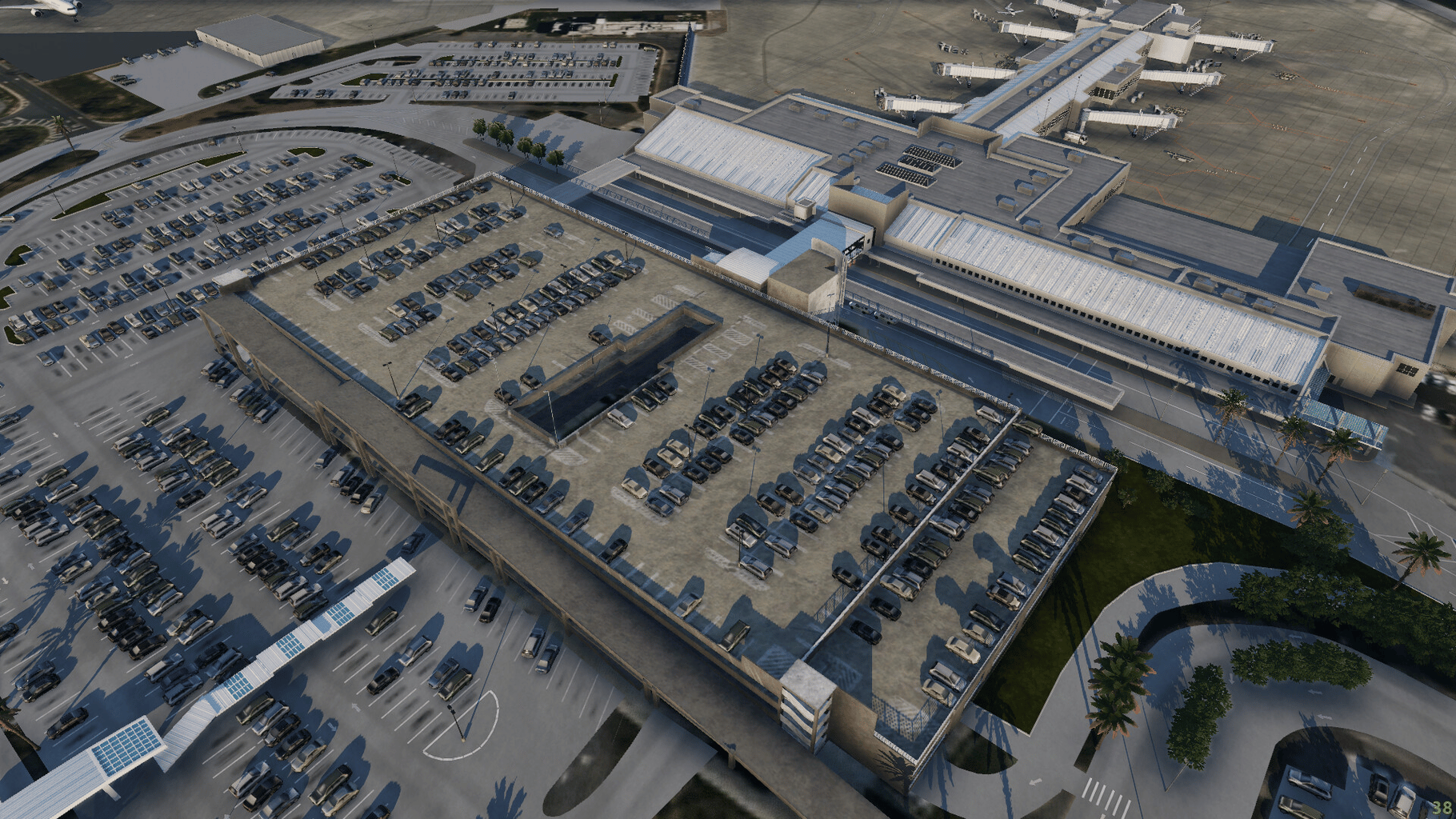 X-Plane 12: FSDesigns - Pensacola International Airport screenshot