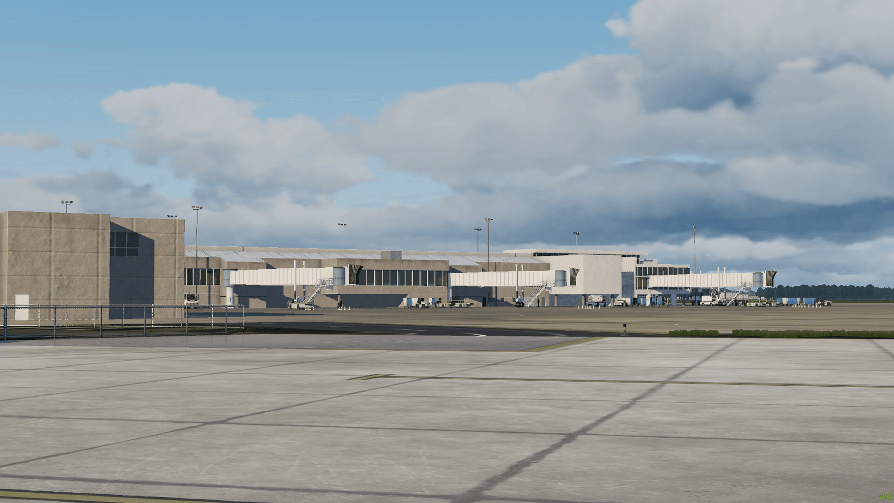 X-Plane 12: FSDesigns - Pensacola International Airport screenshot