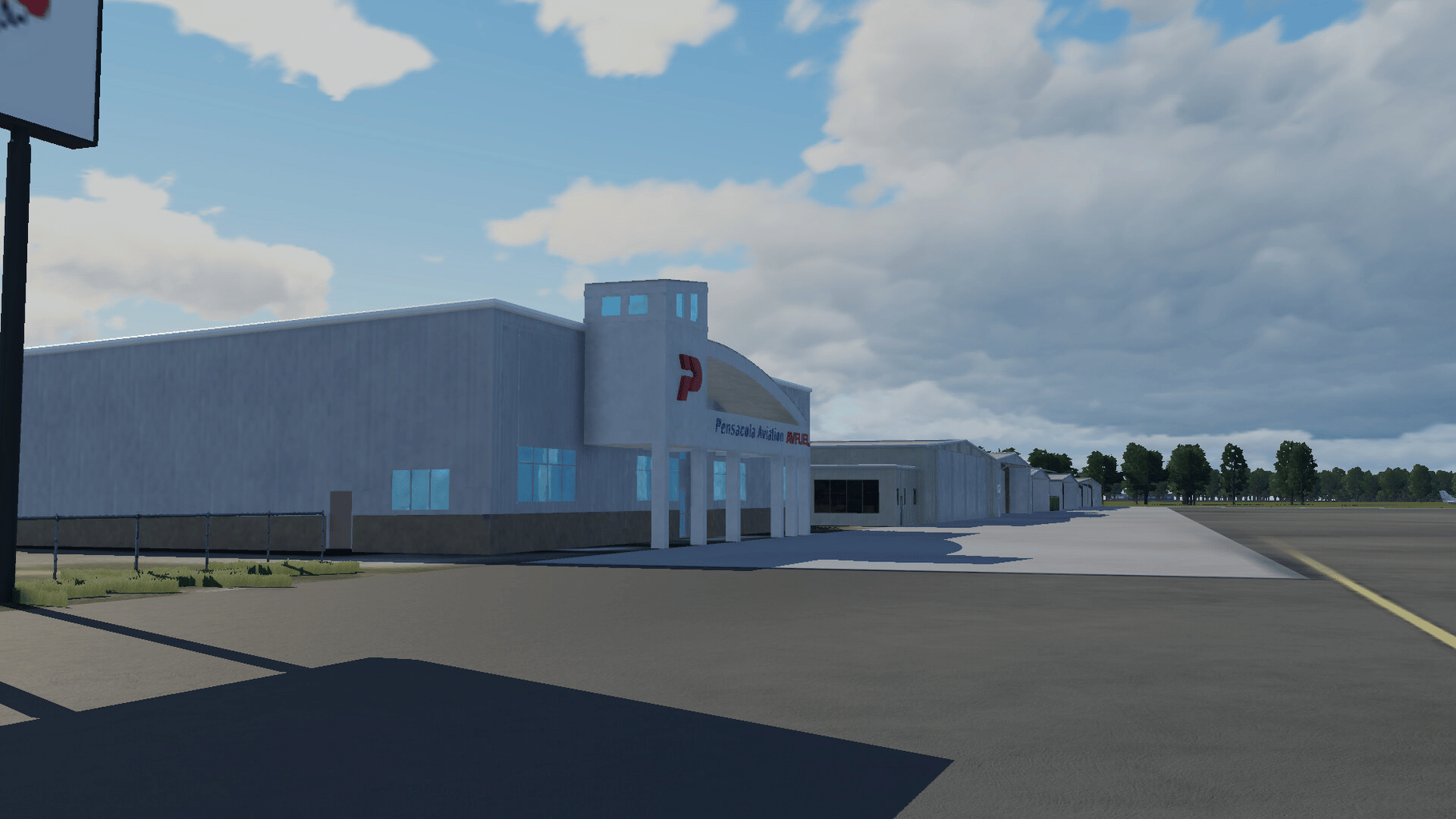 X-Plane 12: FSDesigns - Pensacola International Airport screenshot