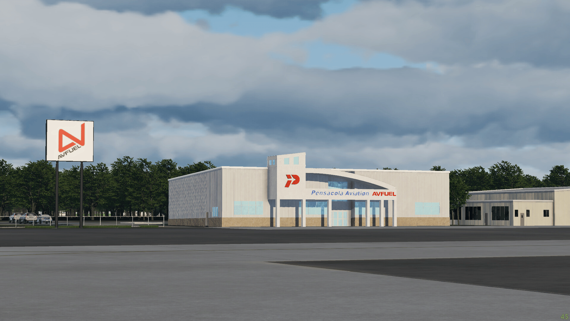 X-Plane 12: FSDesigns - Pensacola International Airport screenshot