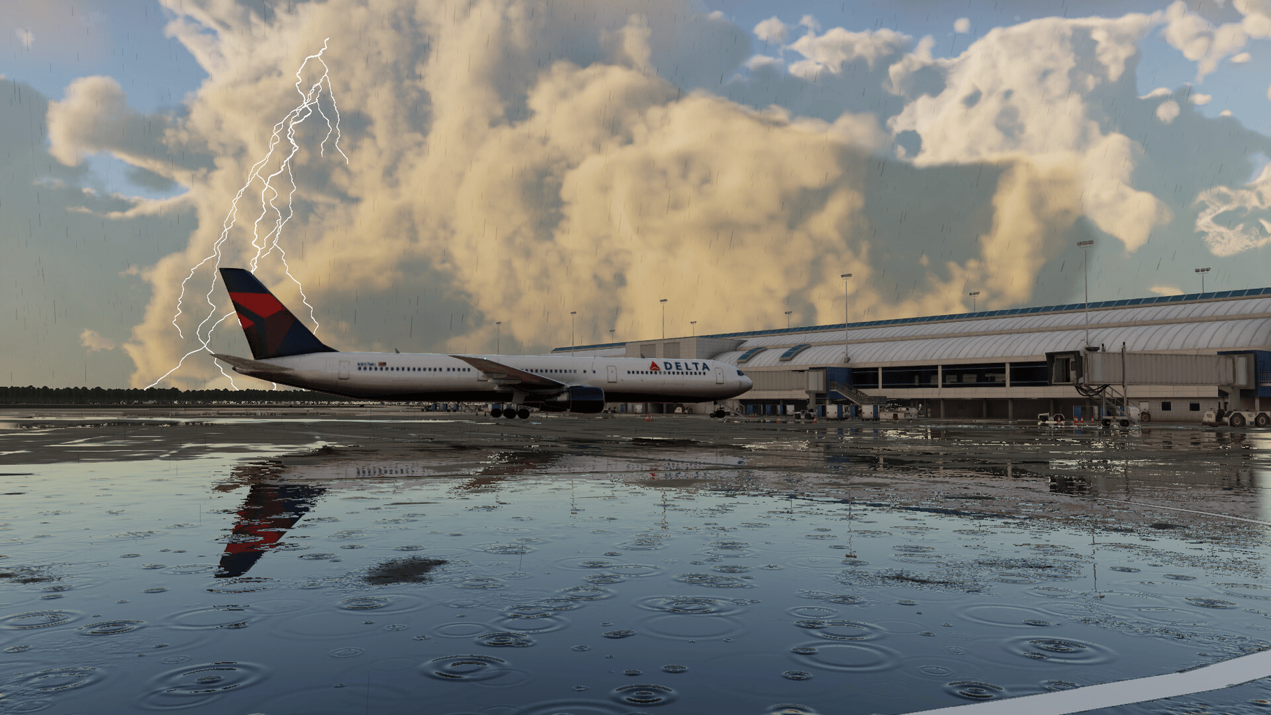 X-Plane 12: FSDesigns - Jacksonville International Airport screenshot