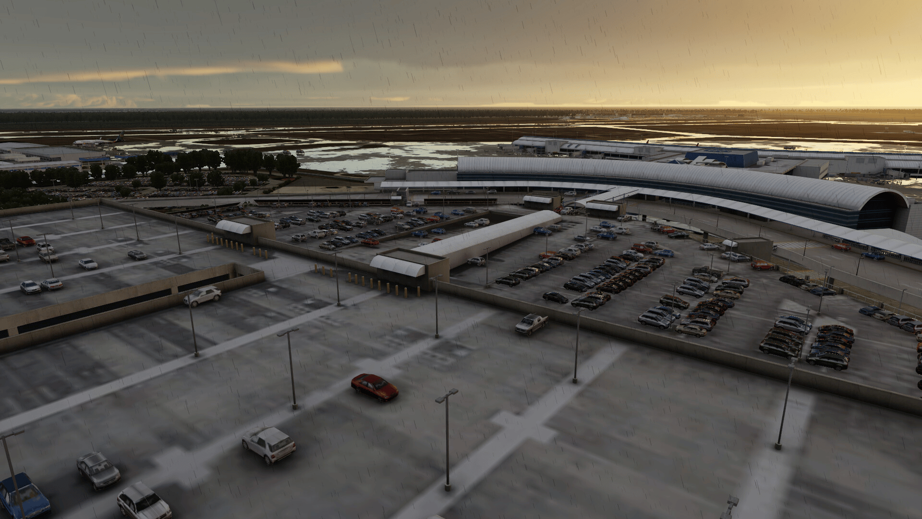 X-Plane 12: FSDesigns - Jacksonville International Airport screenshot