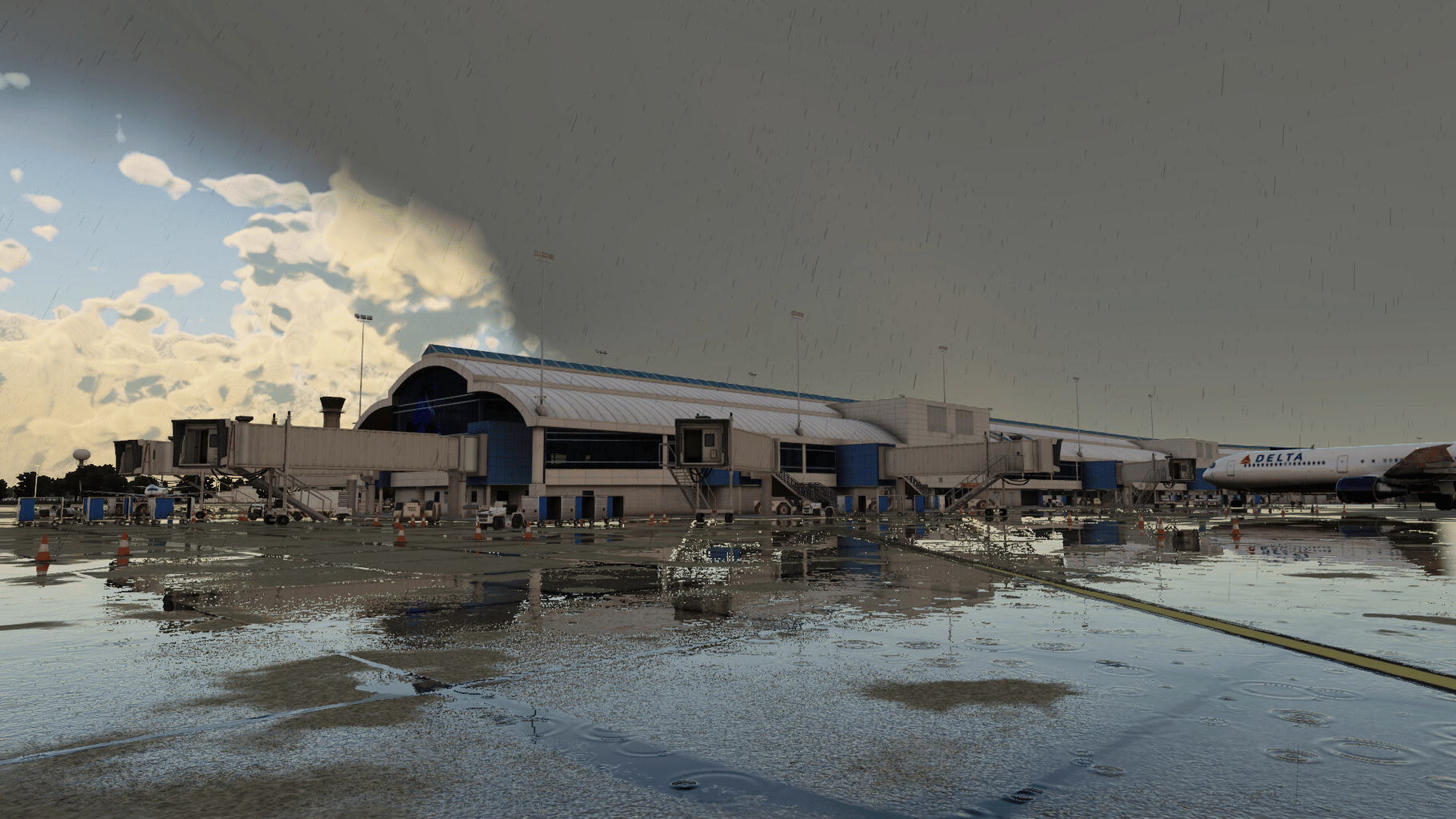 X-Plane 12: FSDesigns - Jacksonville International Airport screenshot