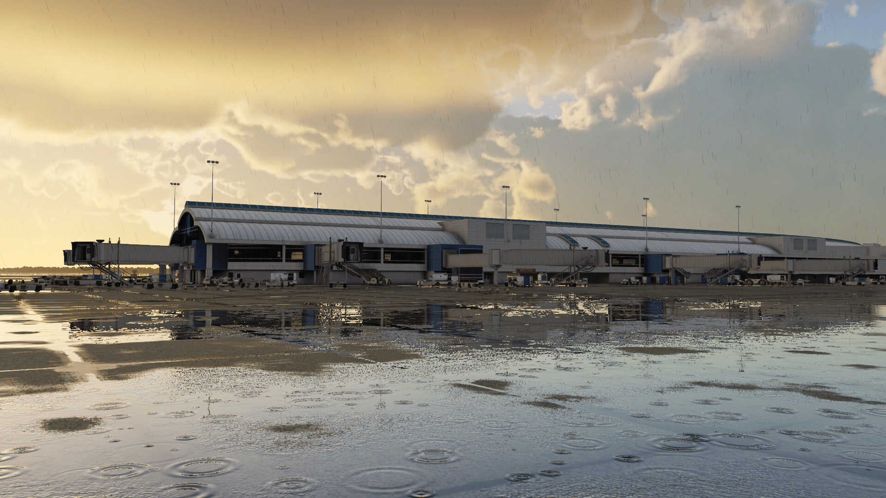 X-Plane 12: FSDesigns - Jacksonville International Airport screenshot