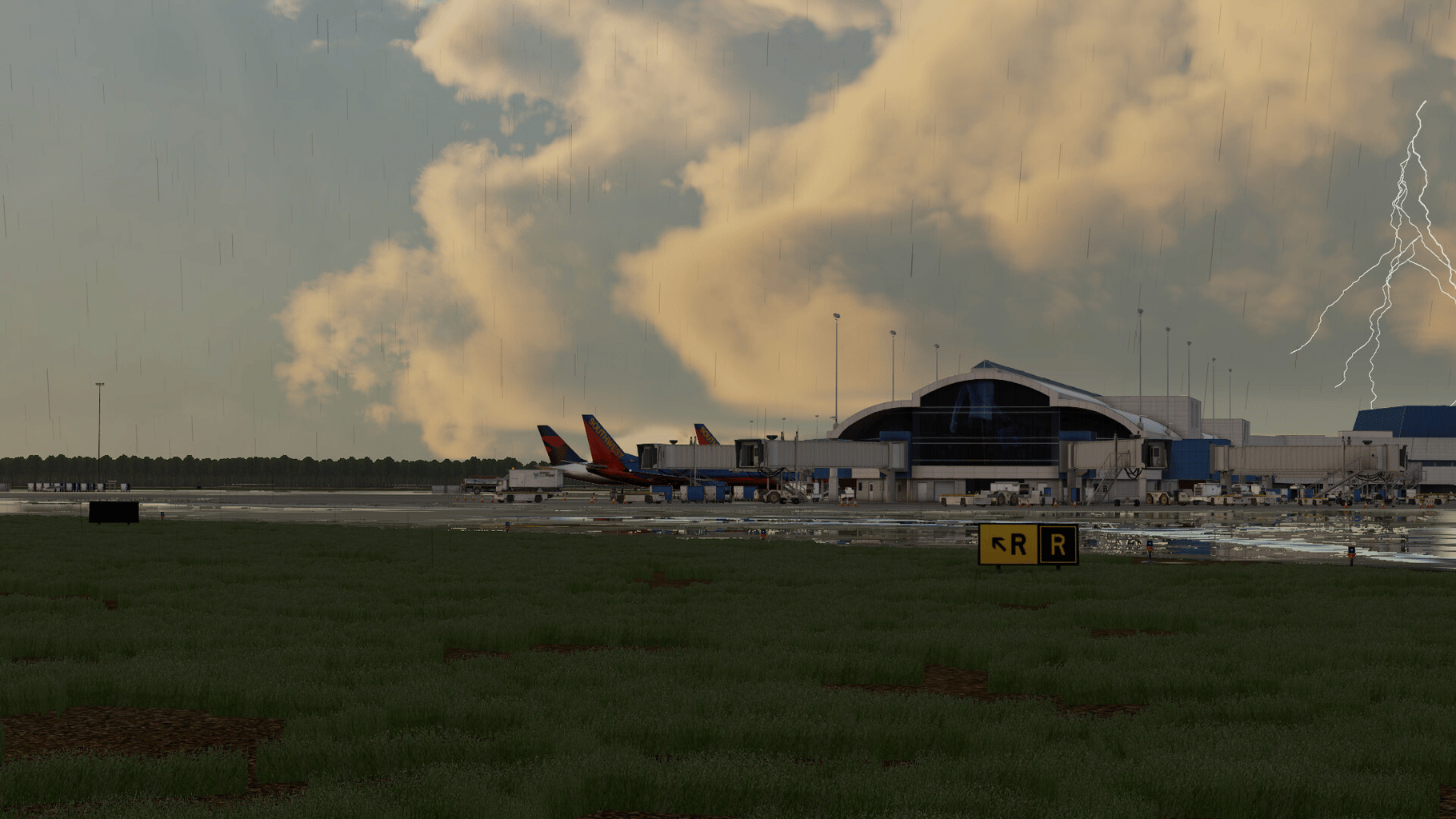 X-Plane 12: FSDesigns - Jacksonville International Airport screenshot