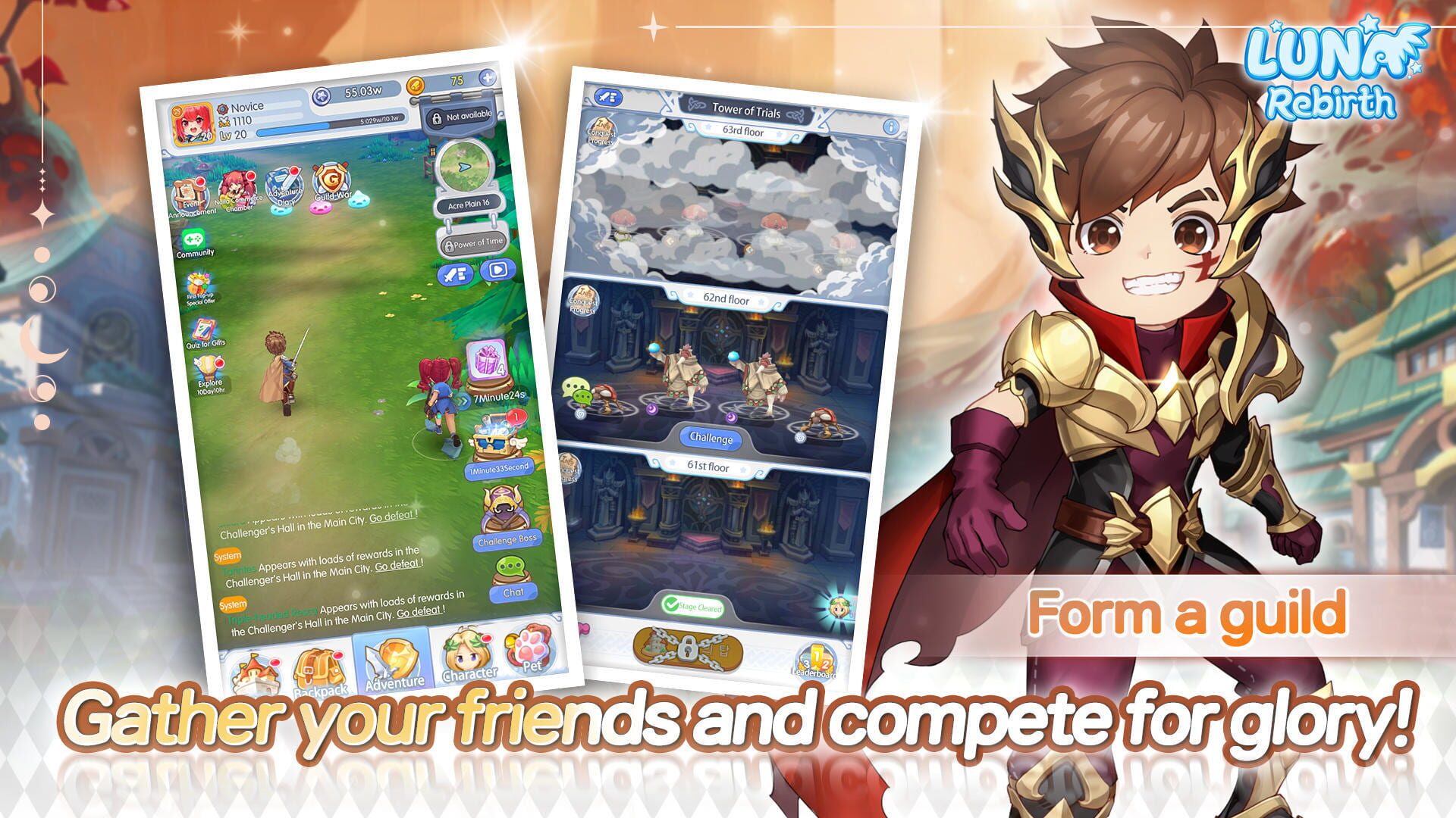 Luna Rebirth: Floating Island - Screenshot