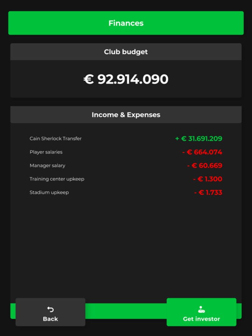 Club Boss - Screenshot
