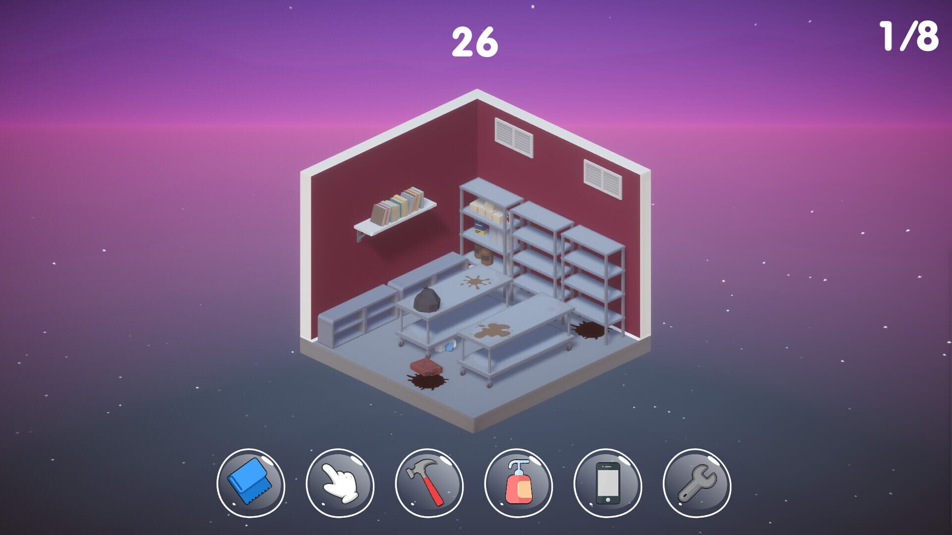 Room Cleaning - Screenshot