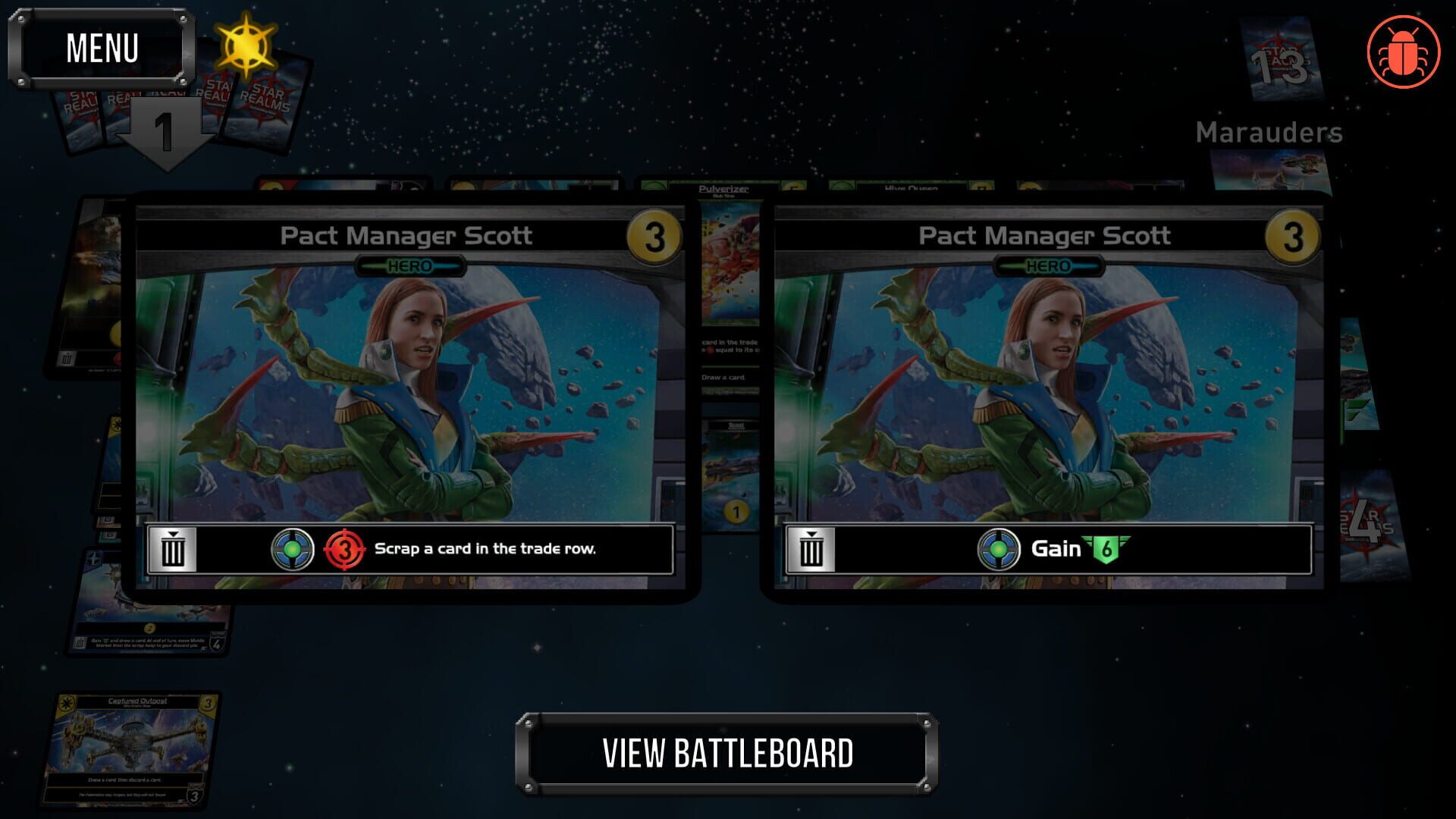 Star Realms: High Alert - Heroes - Screenshot