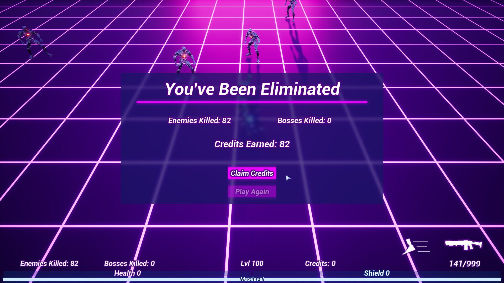 Synthwave Ascension - Screenshot
