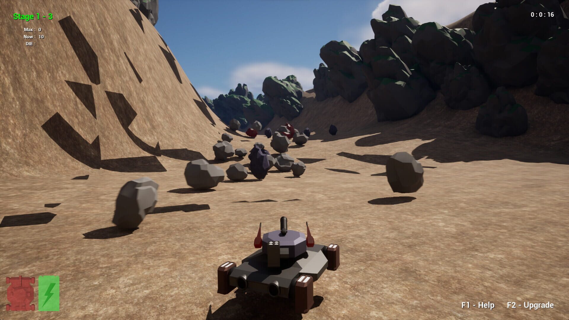 Hover Shooting Defence - Screenshot