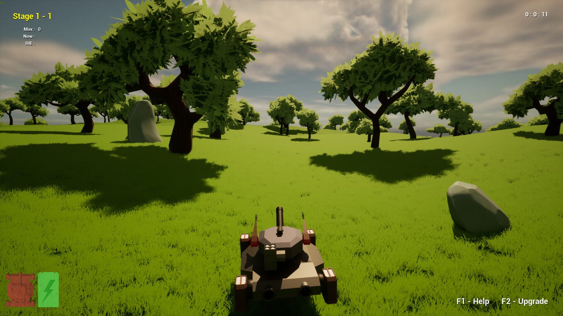Hover Shooting Defence - Screenshot