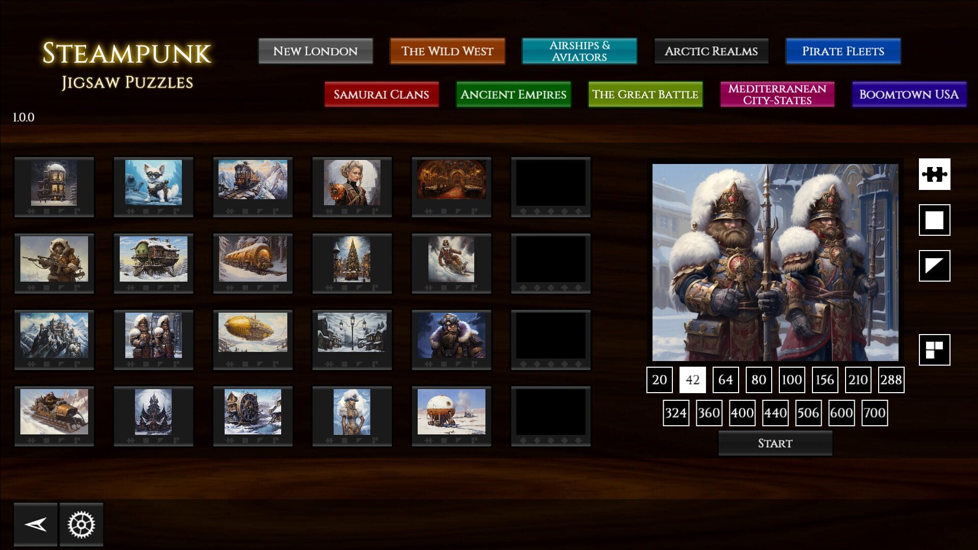 Steampunk Jigsaw Puzzles: Arctic Realms