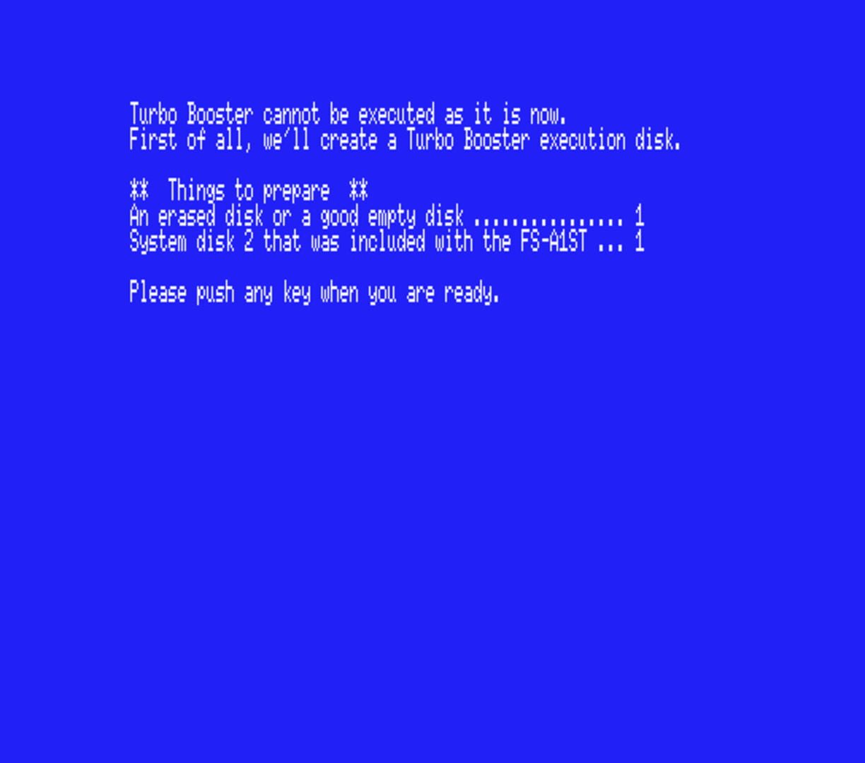 Turbo Booster - Screenshot