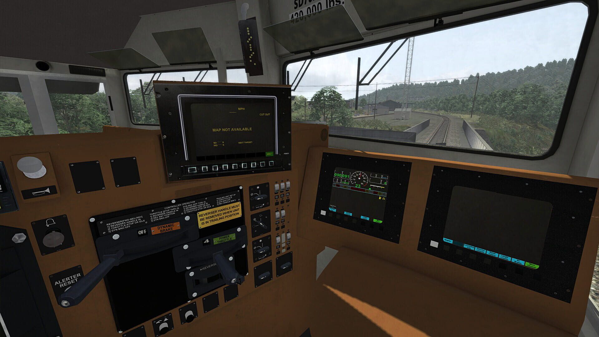Train Simulator: Norfolk Southern SD70ACU - Screenshot