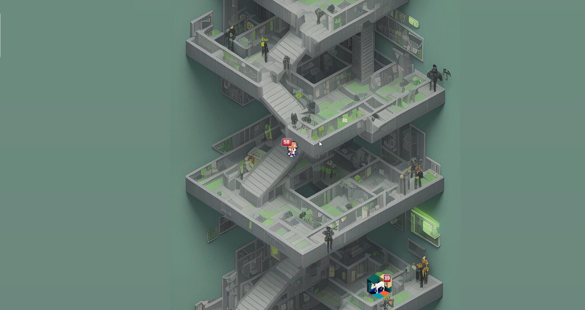 CyberSkyscrUpper - Screenshot
